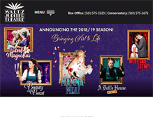 Tablet Screenshot of jupitertheatre.org